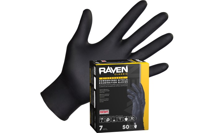 SAS Safety Group | Raven® Powder-Free Exam Grade Nitrile